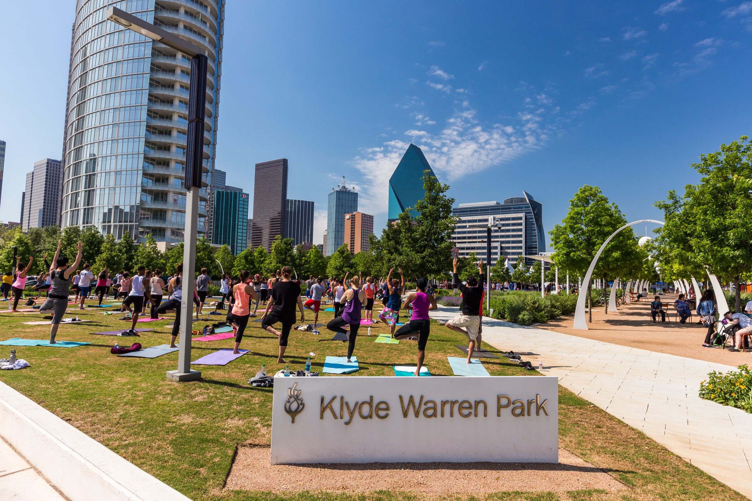 Spend Your Time At Klyde Warren Park
