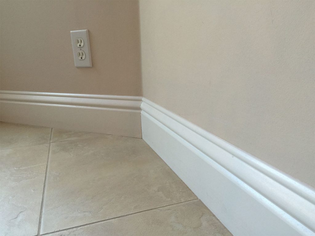 Cleaning Baseboards