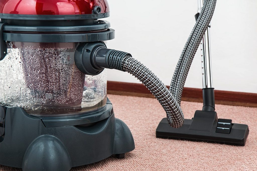 A vacuum cleaner.